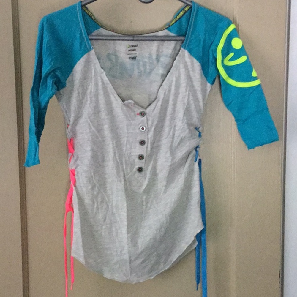 Zumba baseball T-shirt